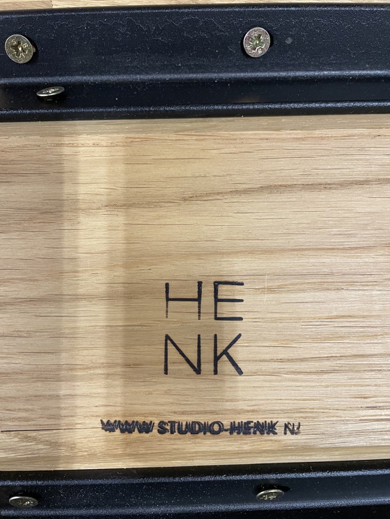 Image 1 of Studio Henk Verjüngte Kante Tischplatte Eiche