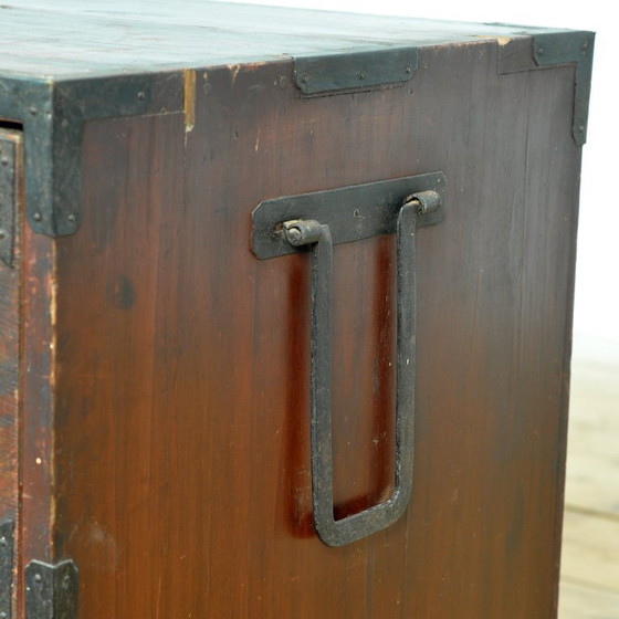 Commode japonaise Tansu, vers 1870 – Iron, Wood (photo 11 of 14)