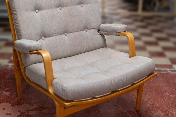 Image 1 of Bruno Mathsson 'Ingrid' fauteuil 
