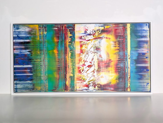 Image 1 of Original Kim Dieu Acrylic Painting Modern Picture Inspire Art 120x60