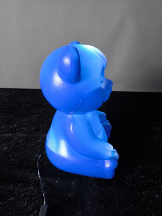 Image 1 of Lampe de table vintage ours en plastique