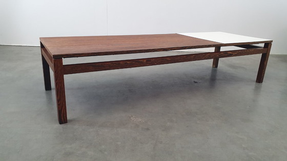 Image 1 of Kho Liang Le Langereis table basse vintage TZ03 wengé 't Spectrum