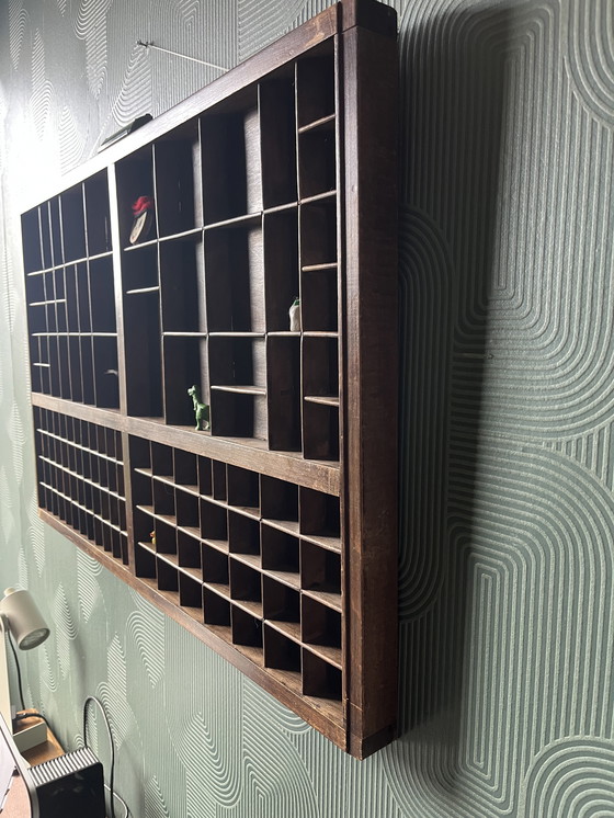 Image 1 of Vintage letterbak met handgreep