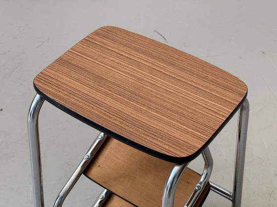 Image 1 of Sgabello pieghevole con rivestimento in Resopal, Svizzera, anni '70