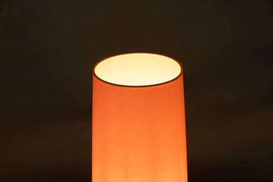 Image 1 of Japandi Deens design tafellamp teakhout, sixties table lamp