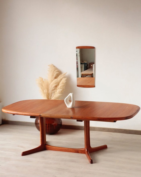 Image 1 of Vintage Dyrlund Teak Dining Table – The Excellence of Danish Design