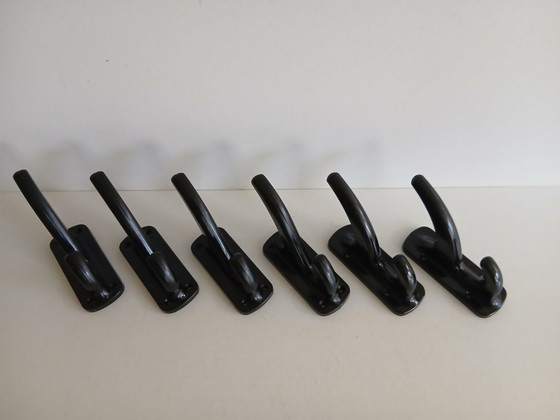 Image 1 of Coat hooks – Bakelite – Philite – Vintage