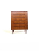 Vintage XL Danish teak chest of drawers '60