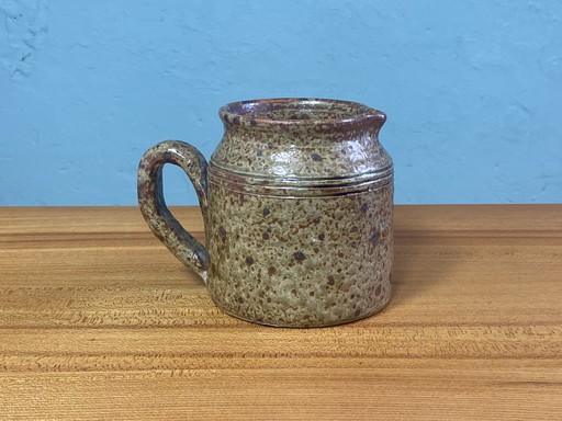 Stoneware purity pitcher, 70's ceramics