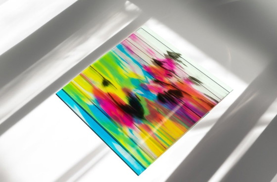 Image 1 of CMYK - Fucsia "Lady Gray" serigrafía lilxlylilxly