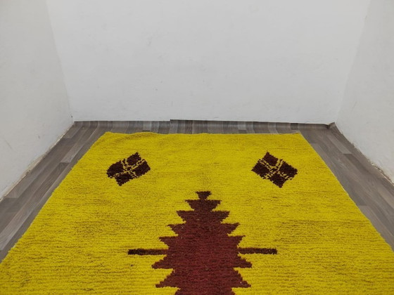 Image 1 of Tapis marocain en laine naturelle 300cmx200cm