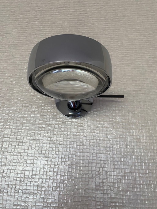 Occhio chrome wall lamp