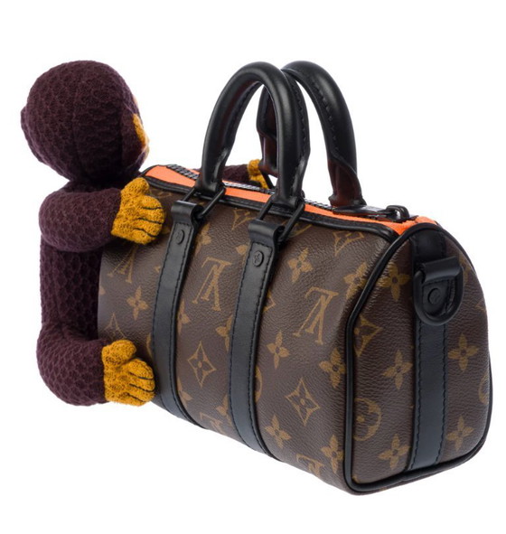Image 1 of Borsa LOUIS VUITTON Keepall XS in tela marrone - 103440