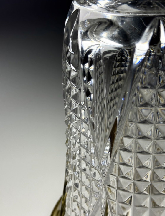 Image 1 of Val Saint Lambert “Sonia” Crystal Vase – Signed & Catalogued