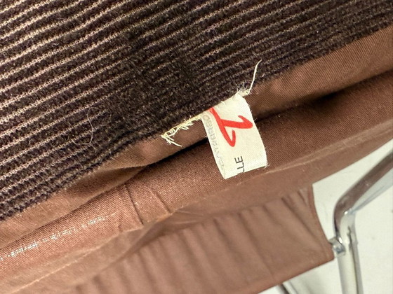 Image 1 of Set van 2 Space Age cantilever fauteuils/stoelen van Gillis Lundgren, jaren 70