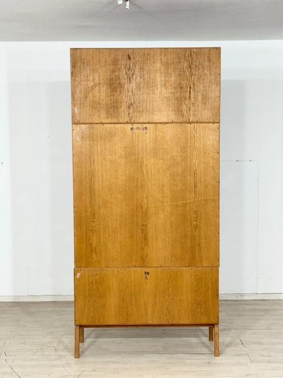 Image 1 of Vintage classic: IKEA MTP shelf / highboard / sideboard – oak – design Marianne Richter