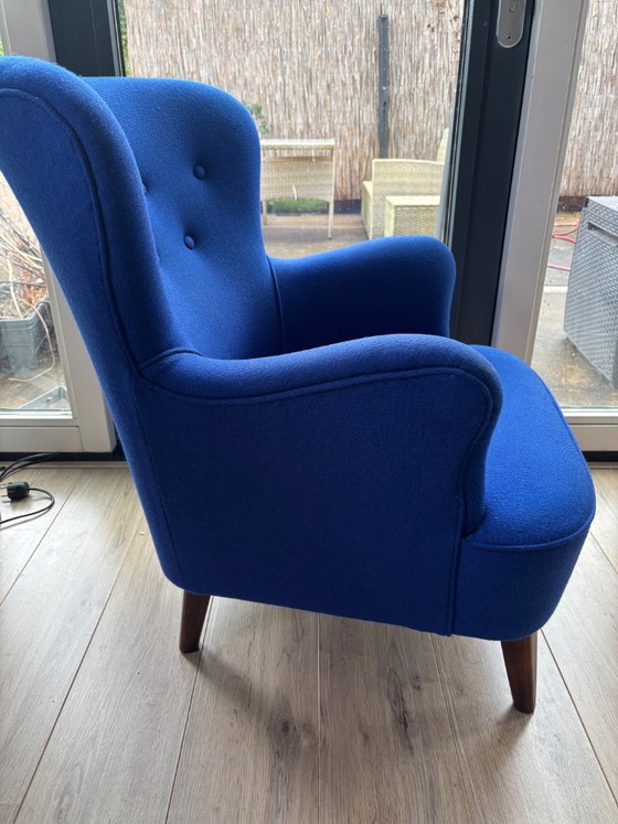 Sillón Artifort, diseño de Theo Ruth – Sillones, Wood, Wool (photo 3 of 5)