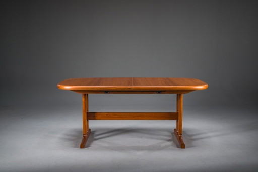 Danish Modern Extendable Teak Dining Table from Glostrup, 1960s