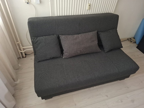 ELL+ELL ‘Enny’ Slaapbank (140x200) – Antracietgrijs – Slaapbanken, Metal, Textile (photo 2 of 7)