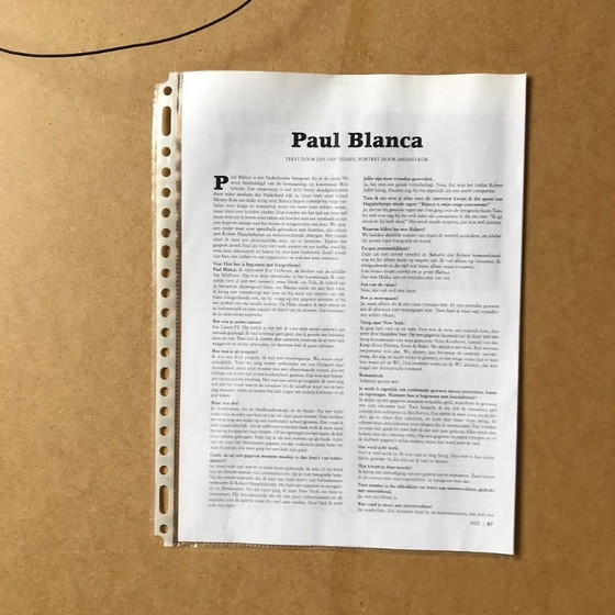 Image 1 of VERFORMUNG SCHWARZ-WEISS FOTO / PAUL BLANCA