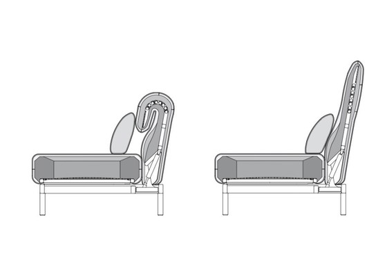 Image 1 of Vom Sitzbereich zum Traumplatz – alles in einem Sofa: Rolf Benz Plura