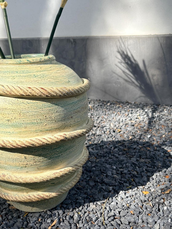 Terrakotta Pflanzkübel Helle Farben – Ceramic (photo 2 of 6)