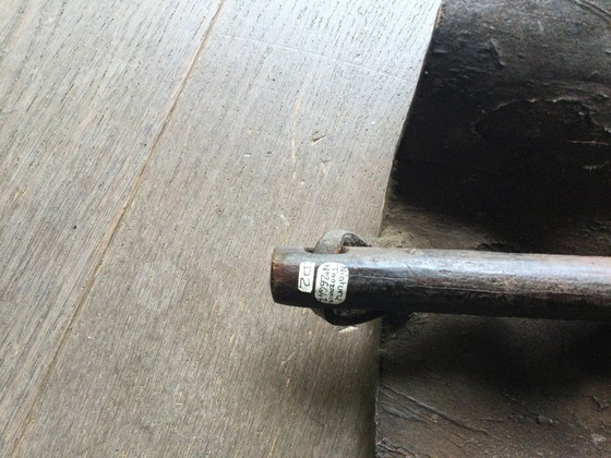 Image 1 of African tribal art - leather shield