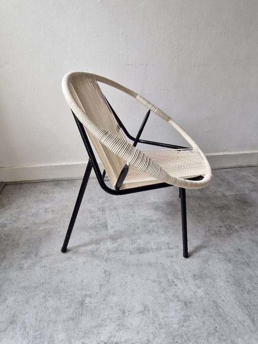 2x Spaghetti lounge stoel 
