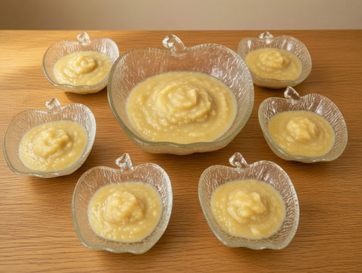 Juego de 7 cuencos de cristal Covetro con forma de manzana, estilo vintage: ¡un conjunto retro único!