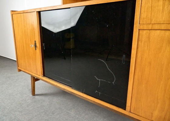 Midcentury Wooden Sideboard, Sześciolatka, Poland, 1969 (photo 13 of 18)