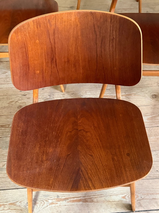 Sedie vintage danesi in teak di Borge Mogensen. – Sedie da pranzo, Scandinavian (photo 3 of 16)