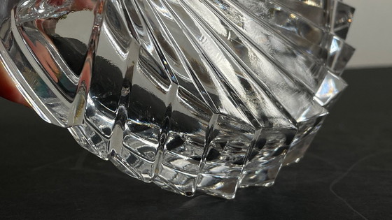 Image 1 of CENDRIER Cristal VINTAGE Forme Coquillage