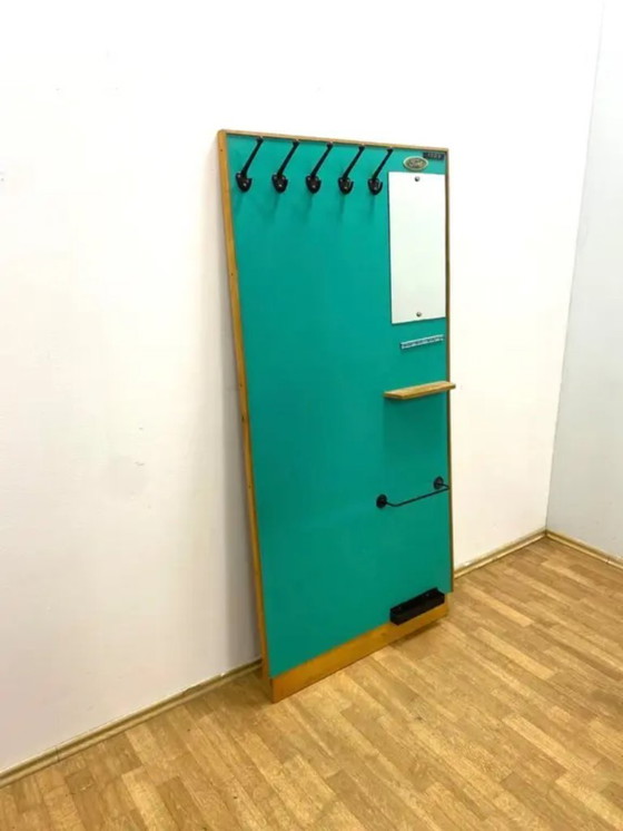 Image 1 of Retro-Wandhänger mit Spiegel, 1960er Jahre, Tschechoslowakei