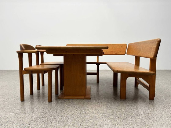 Image 1 of Set consisting of a corner bench, table and 2 chairs from Team 7
