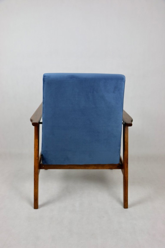 Image 1 of Poltrona vintage Ocean Blue Fox, anni '70