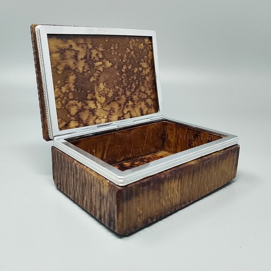 Image 1 of Splendido set da fumo in alabastro degli anni '60 di Romano Bianchi