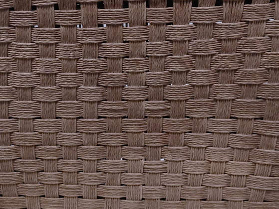 Sgabello vintage in legno con intreccio vegetale – Sgabelli (photo 10 of 12)