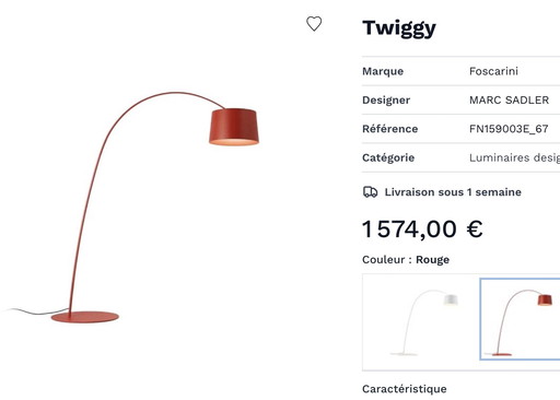 Lampada Foscarini Twiggy