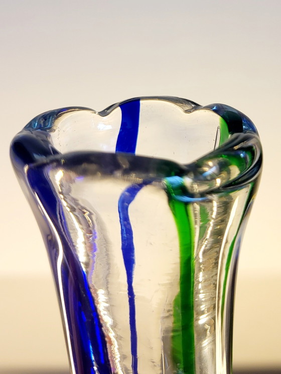 Image 1 of Murano Glass Vase, Archimede Seguso, Mid - Century, Italy, Years 1960-70