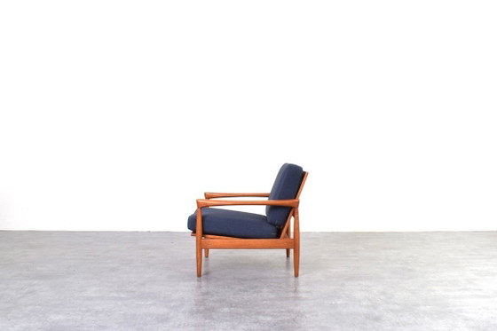 Image 1 of Poltrone Mid-Century Kolding in quercia di Erik Wørts per IKEA, anni '60, set di 2