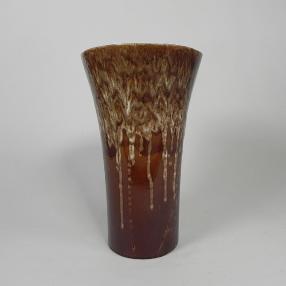 Vintage Germany vase with lava effect, 37 cm high, 1960s – Ceramic (photo 3 of 9)