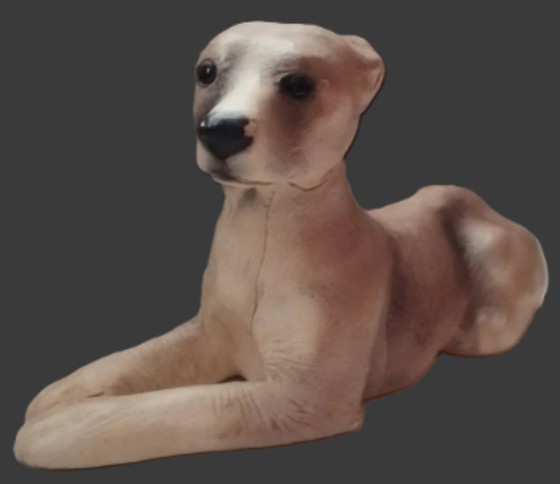 Image 1 of Borsa vintage in pelle Greyhound Château modellata a mano di metà secolo (Canada)