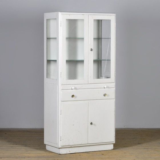 Image 1 of Mobiletto medico in legno, anni '50