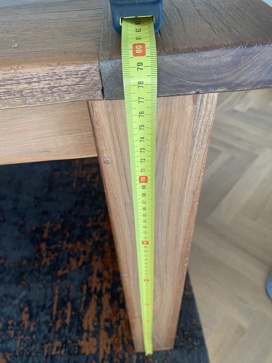 Image 1 of Tavolo da pranzo robusto in teak