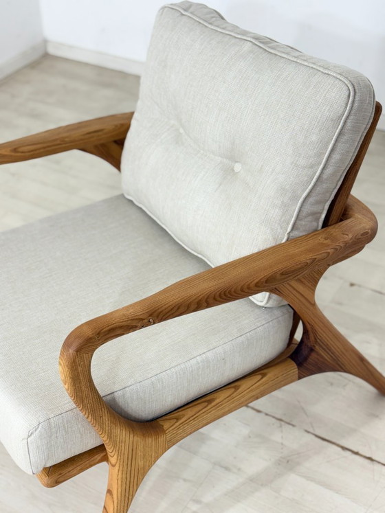 High-quality retro armchair / retro living room armchair / dining room armchair / retro vintage armchair (photo 6 of 10)
