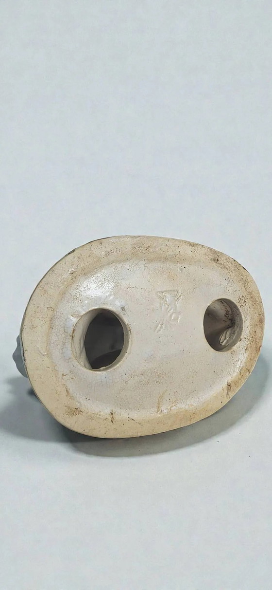 Earthenware Dog, Moulin Des Loups Orchies, Art Deco – Decorative Objects (photo 7 of 9)