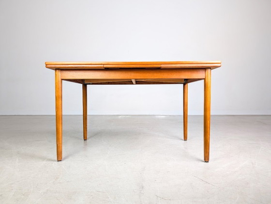 Image 1 of Midcentury Esstisch ausziehbar Rogenstrup Vintage teak danish