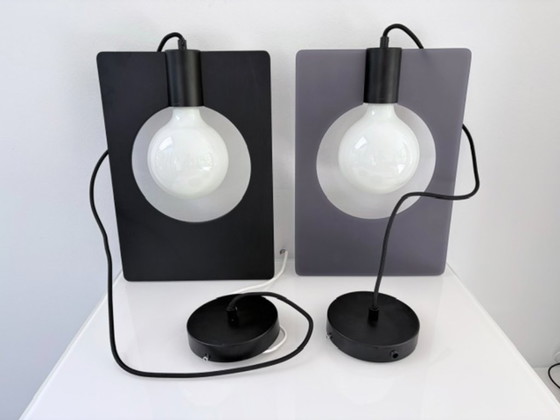 Set di 2 Lampade a sospensione Bolia – Design danese nero e grigio – Wood, Plastic (photo 4 of 18)