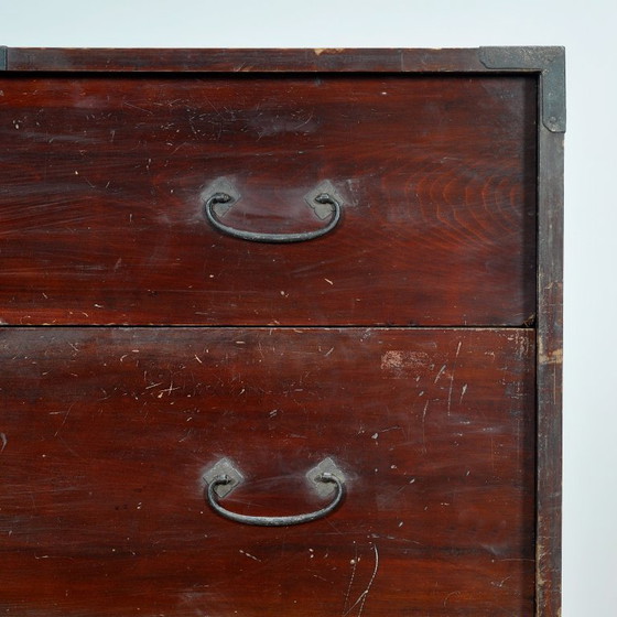 Cassettiera giapponese Tansu, circa 1890 – Cassettiere, Iron, Wood (photo 11 of 14)