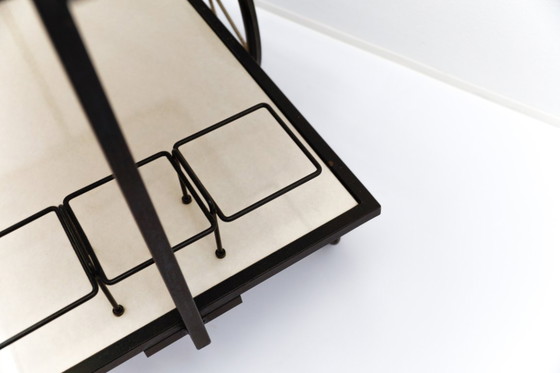 Image 1 of German Metal Serving Trolley, 1960s
